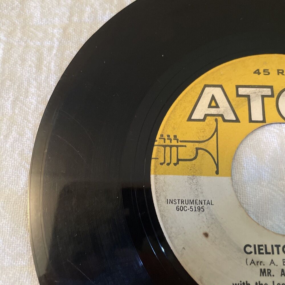 Mr. Acker Bilk Stranger On The Shore/Cielito Lindo 45RPM Atco Records 1962 - Picture 4 of 12
